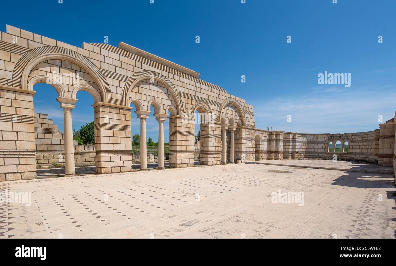 Pliska, Bulgaria and the Ruins of The Great Basilica - largest ...