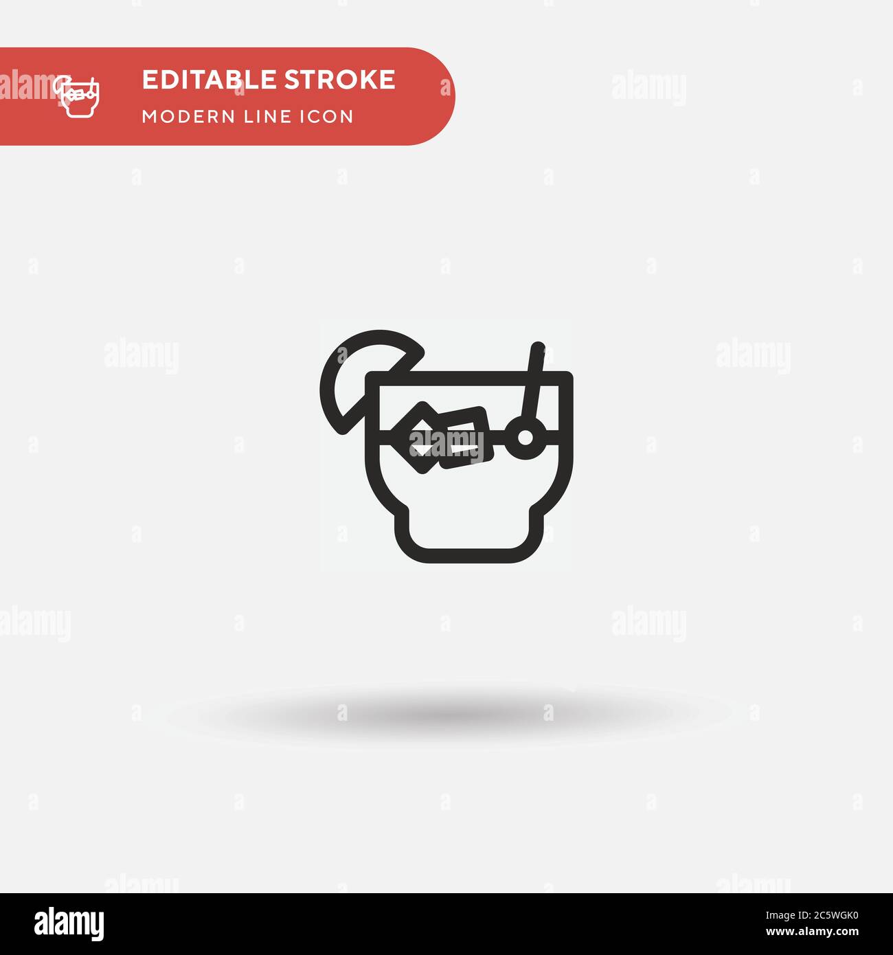 Old Fashioned Simple vector icon. Illustration symbol design template ...