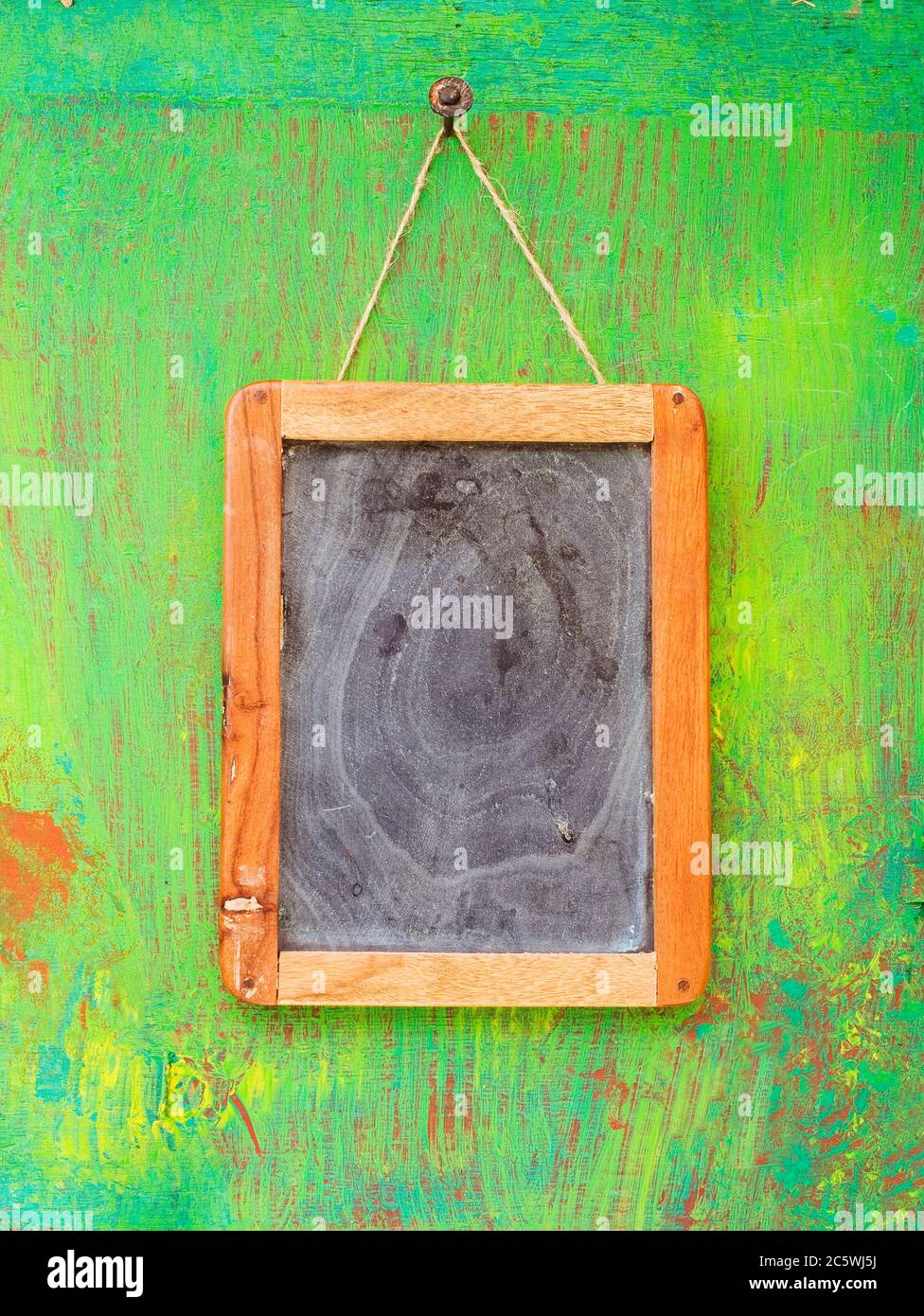 Small chalkboard on wall hi-res stock photography and images - Alamy