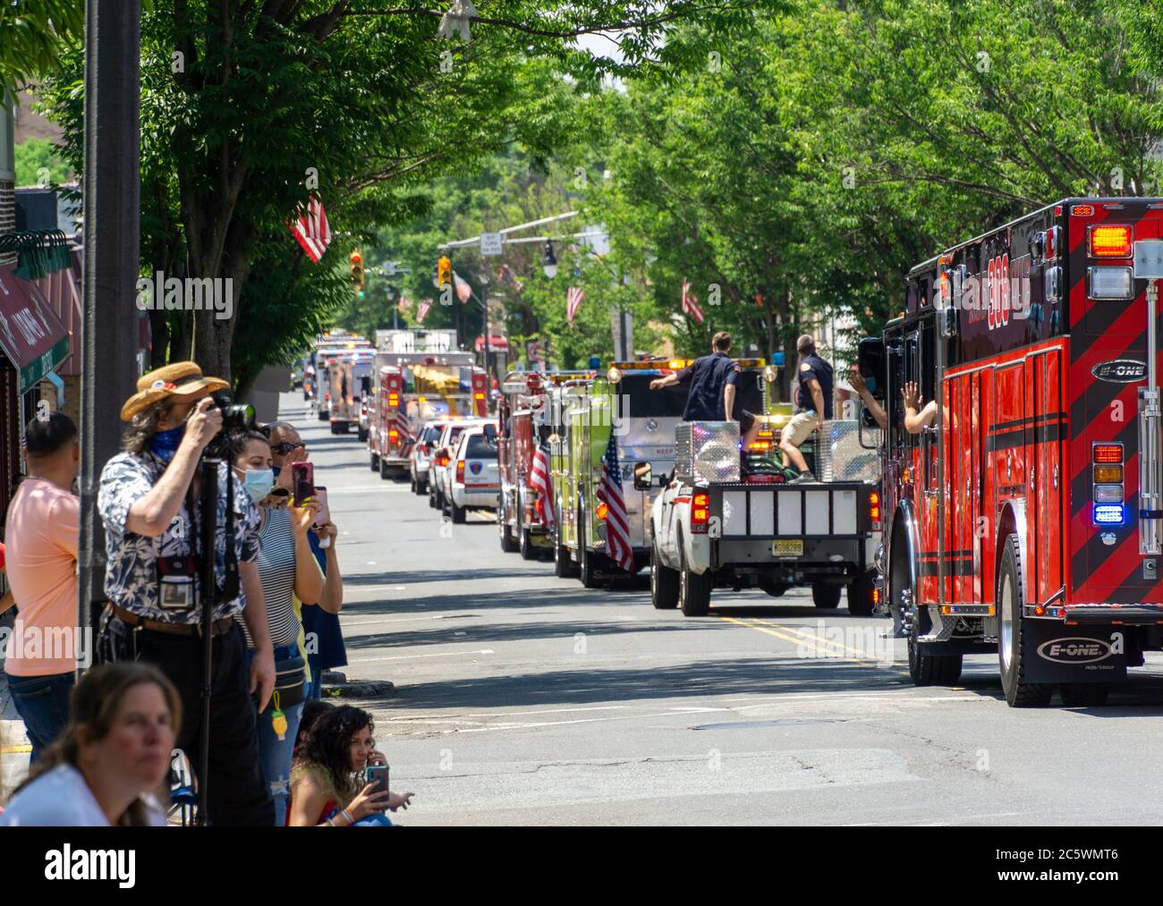 July Fourth Vehicle Only Parade in Ridgefield Park, NJ Parade of