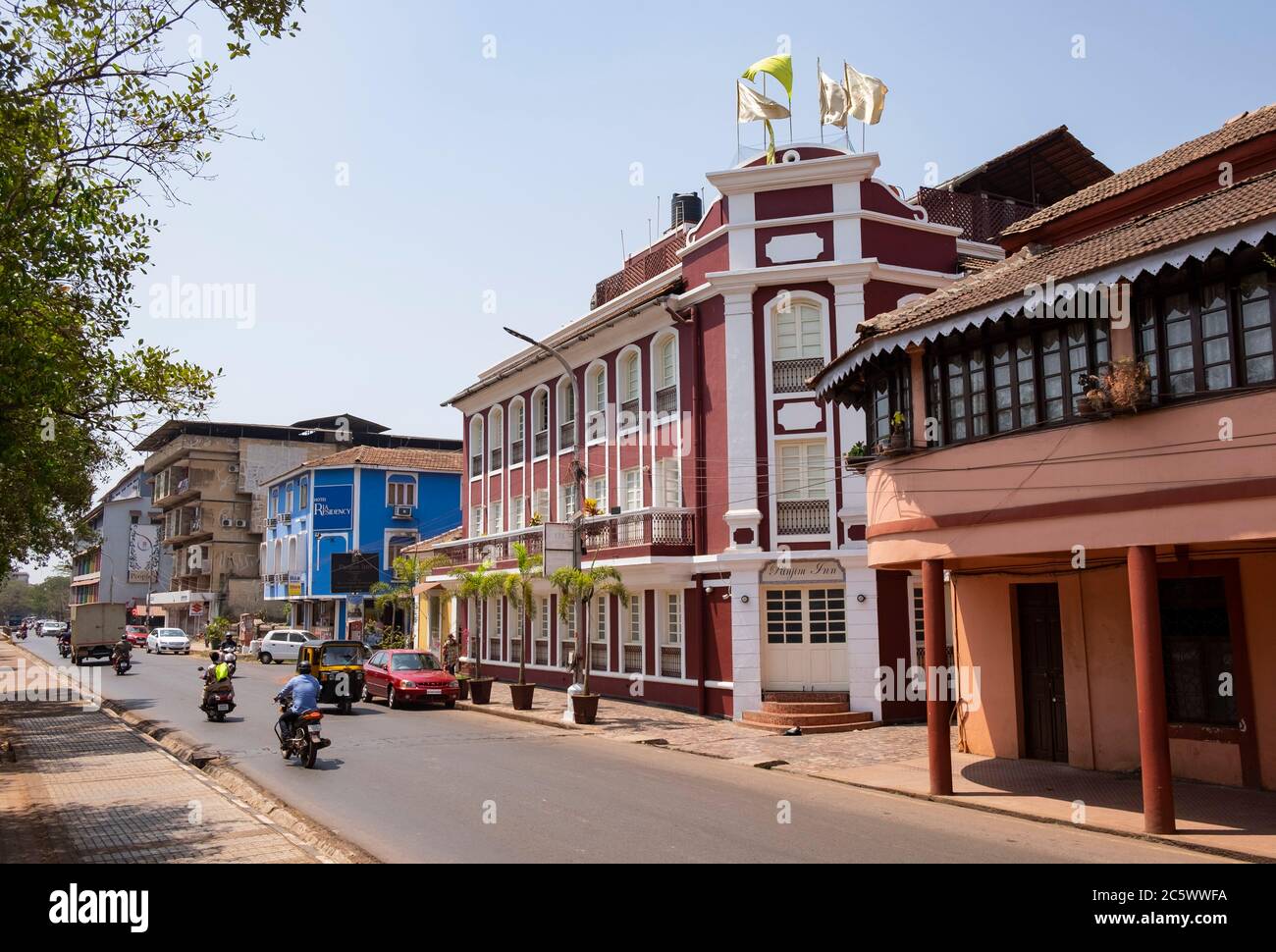 Panaji goa road view hires stock photography and images Alamy