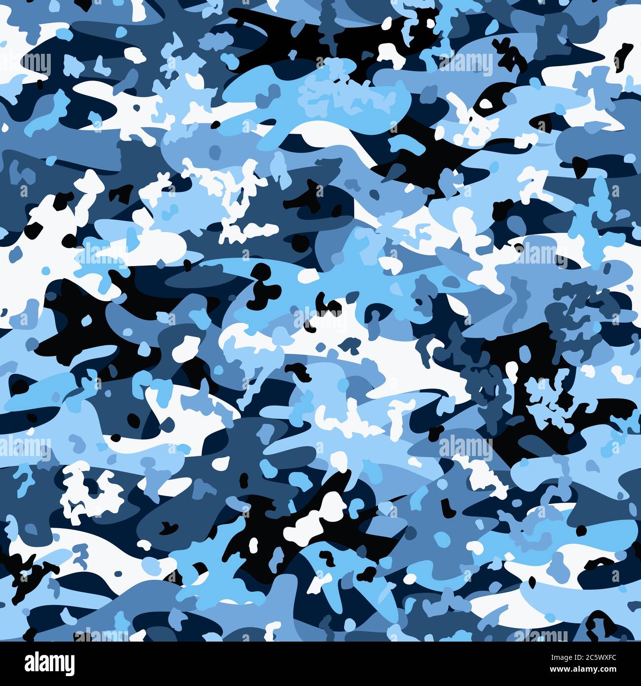 Camouflage seamless Abstract modern vector military backgound. Blue water army fabric textile print tamplate Stock Vector Image & Art Alamy