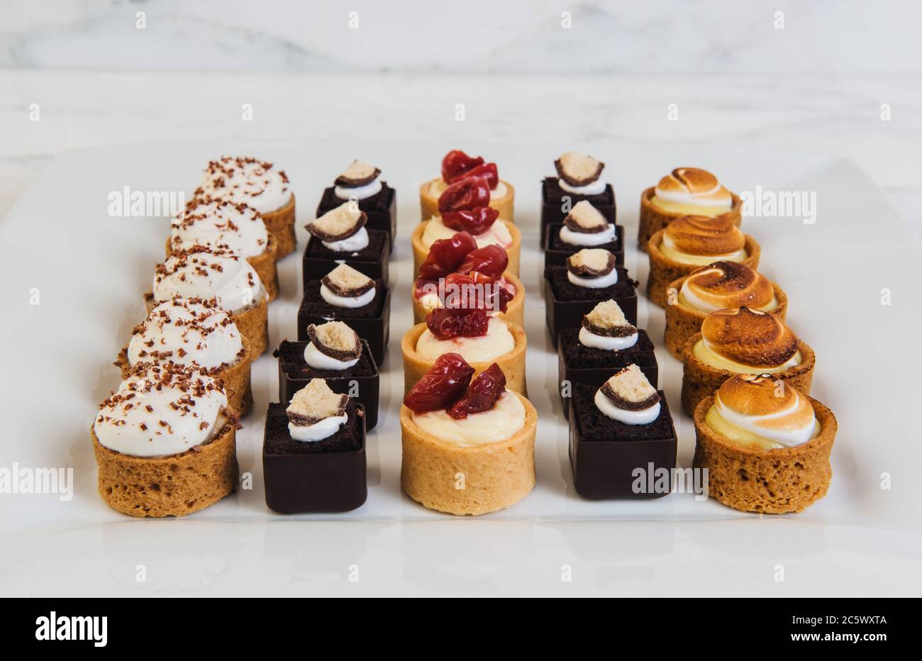 Assorted Finger Sweets Finger food gourmet hi-res stock photography and images - Alamy