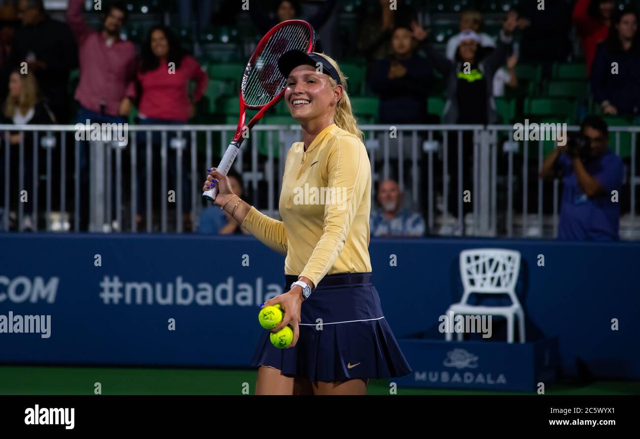 Match used racquet Donna Vekic - Nottingham 2017 WTA Signed