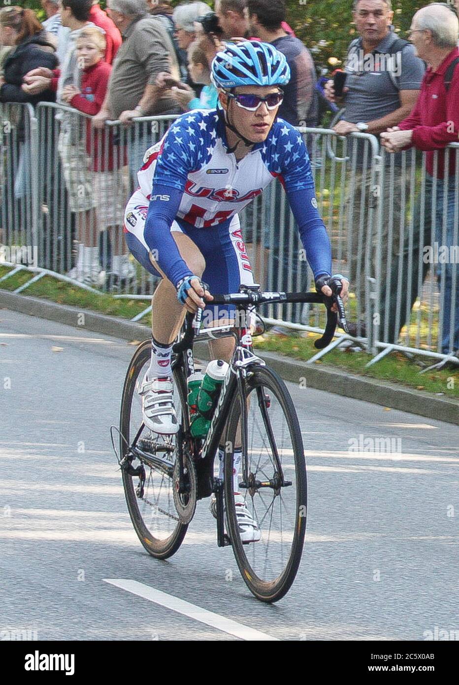 the Championnat du Monde  2011, cycling race, Copenhague (260,1 km) on September 25, 2011 in Copenhague, Danemark - Photo Laurent Lairys / DPPI Stock Photo