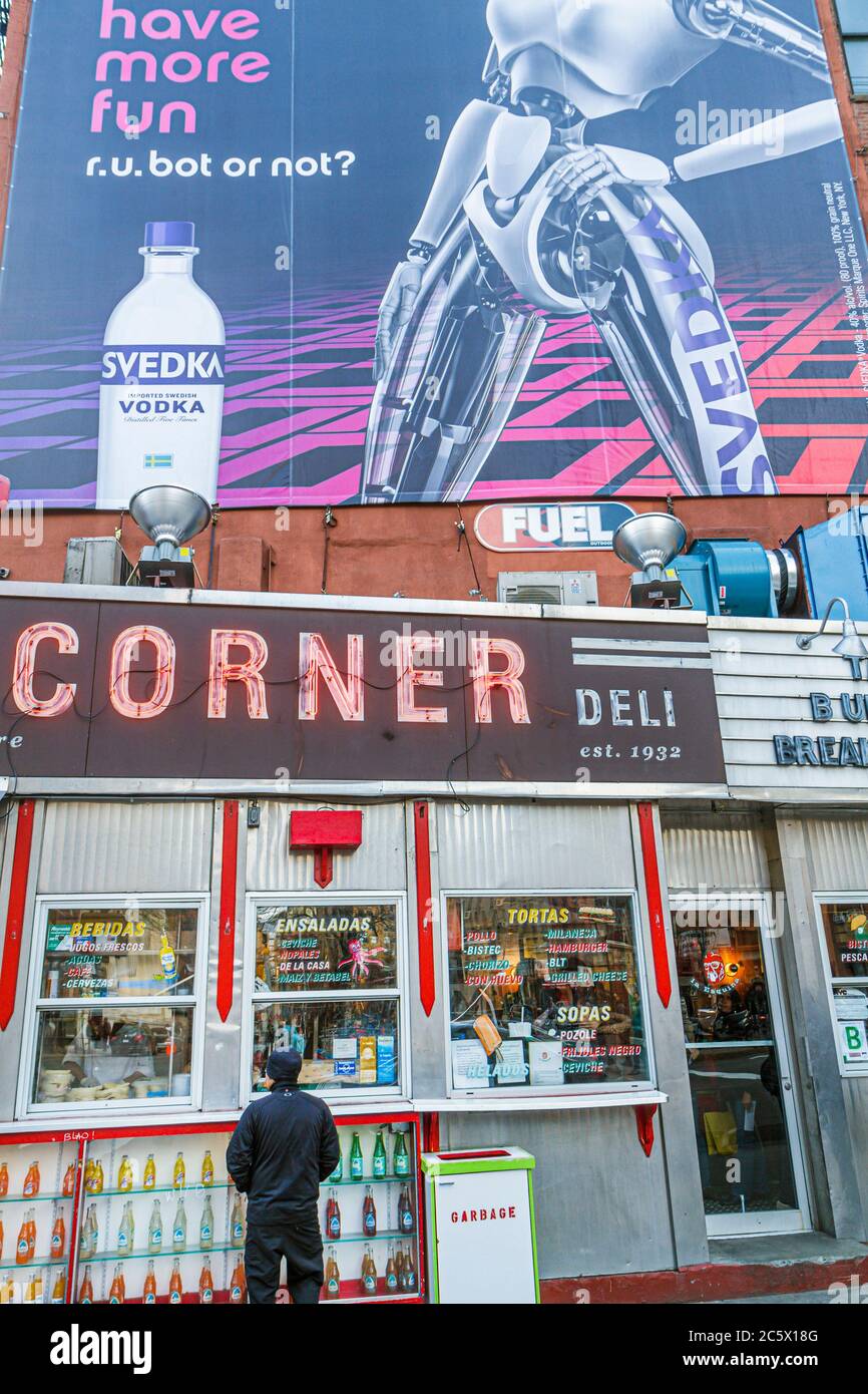 New York,New York City,NYC,Lower,Manhattan,SoHo,Kenmare Street,Corner