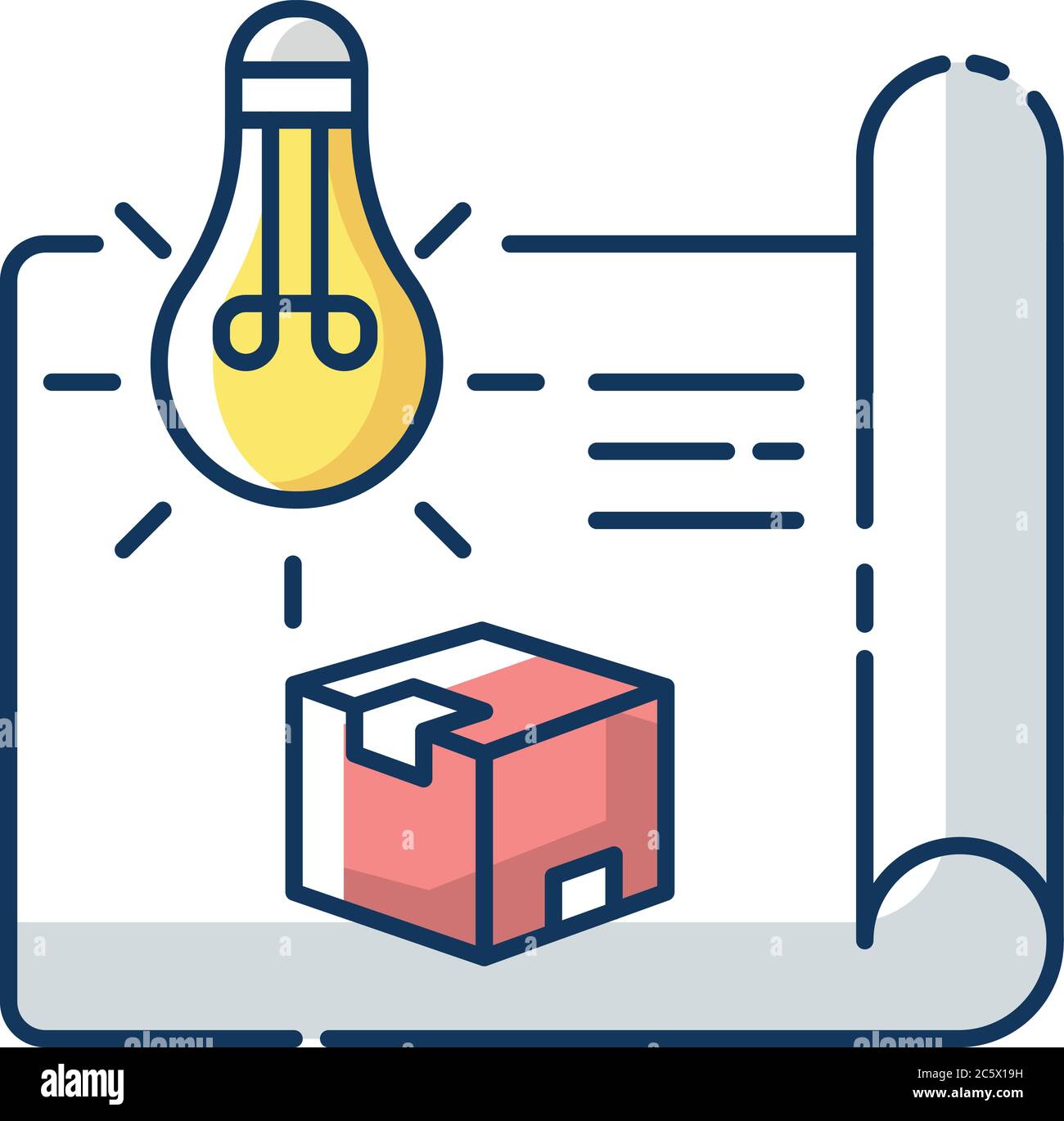 Product concept RGB color icon Stock Vector Image & Art - Alamy