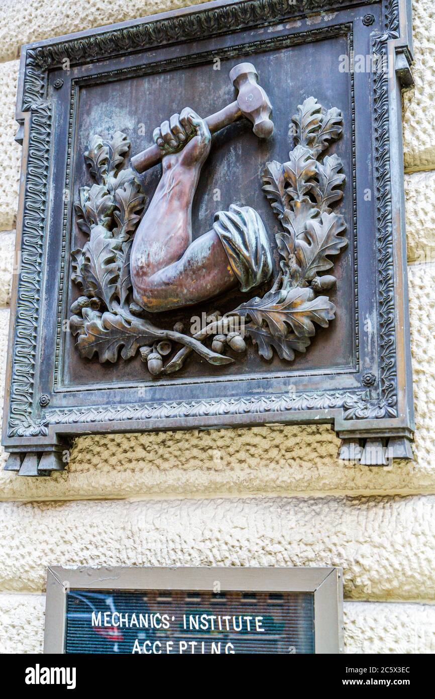 New York City,NYC NY Midtown,Manhattan,44th Street,Mechanics' Institute