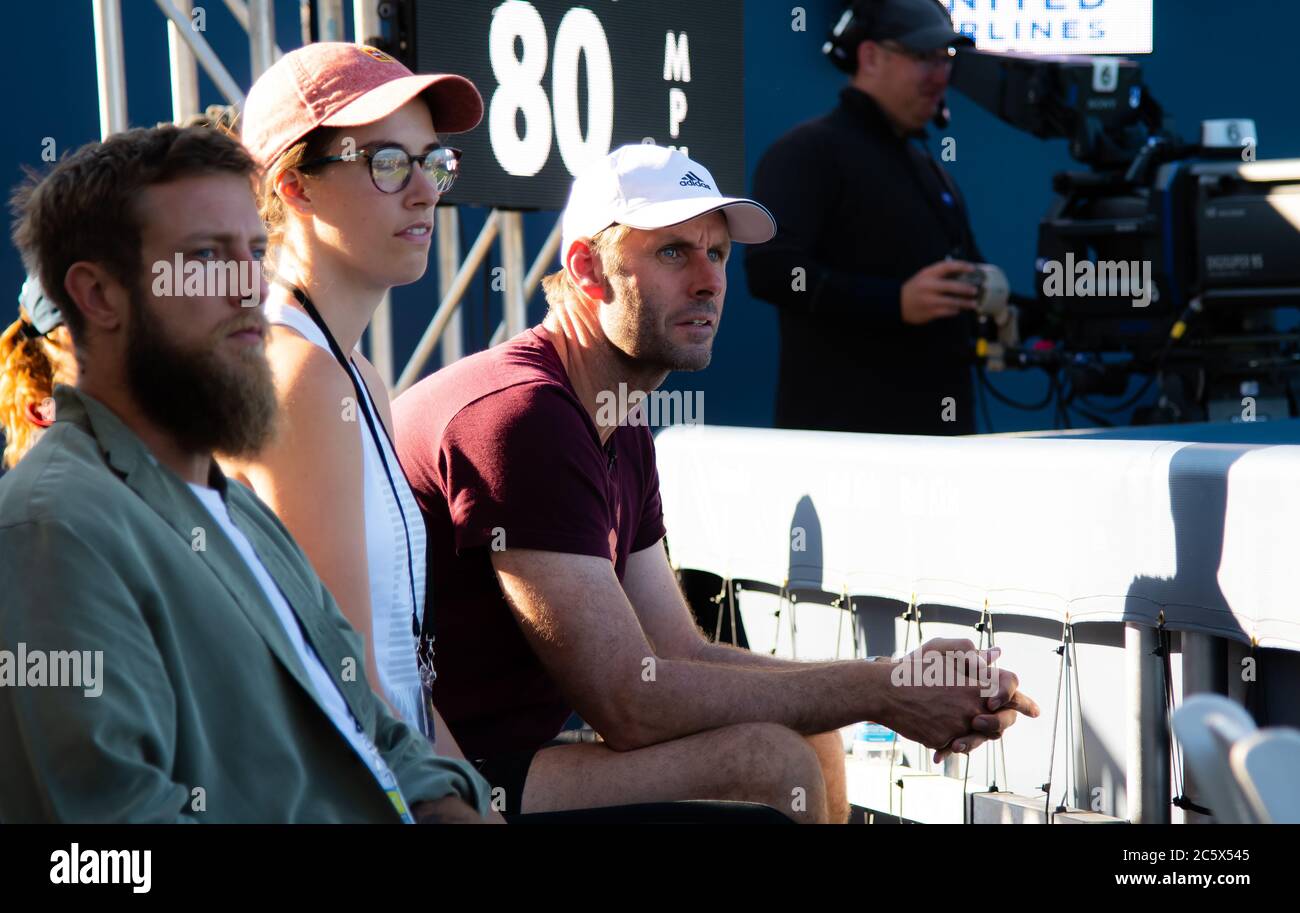 Torben Beltz at the 2019 Mubadala Silicon Valley Classic WTA Premier Tennis Tournament Stock Photo
