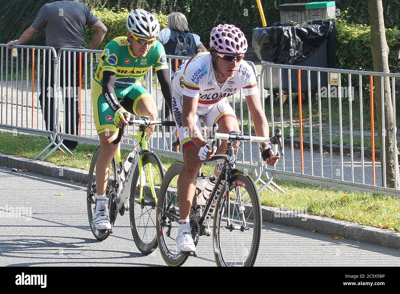 the Championnat du Monde  2011, cycling race, Copenhague (260,1 km) on September 25, 2011 in Copenhague, Danemark - Photo Laurent Lairys / DPPI Stock Photo