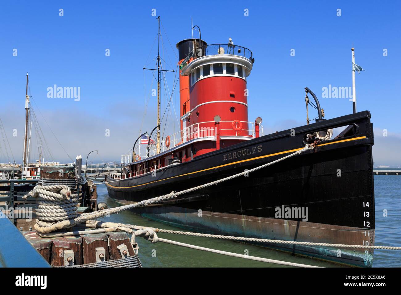 Tugboat Hercules,Maritime National Historic Park,San Francisco