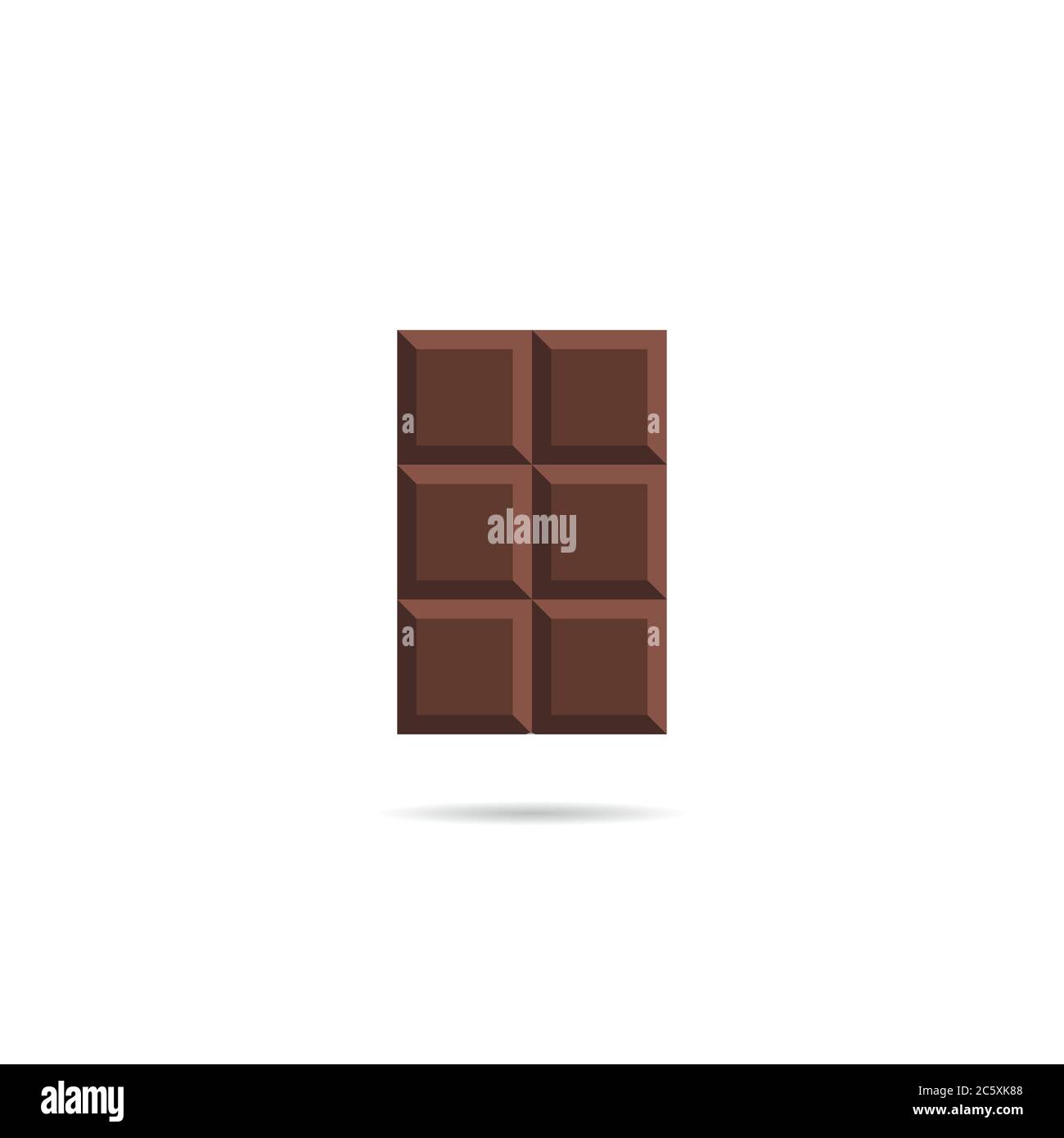 food chocolate realistic design vector illustration Stock Vector