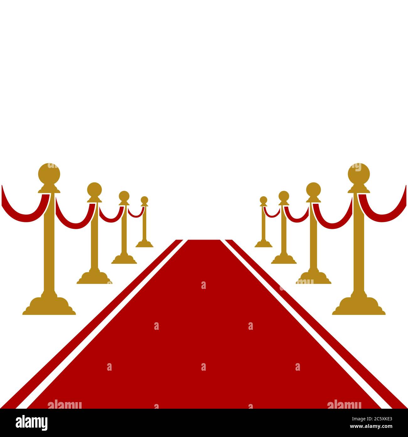 Red carpet ceremony Stock Vector Images Alamy
