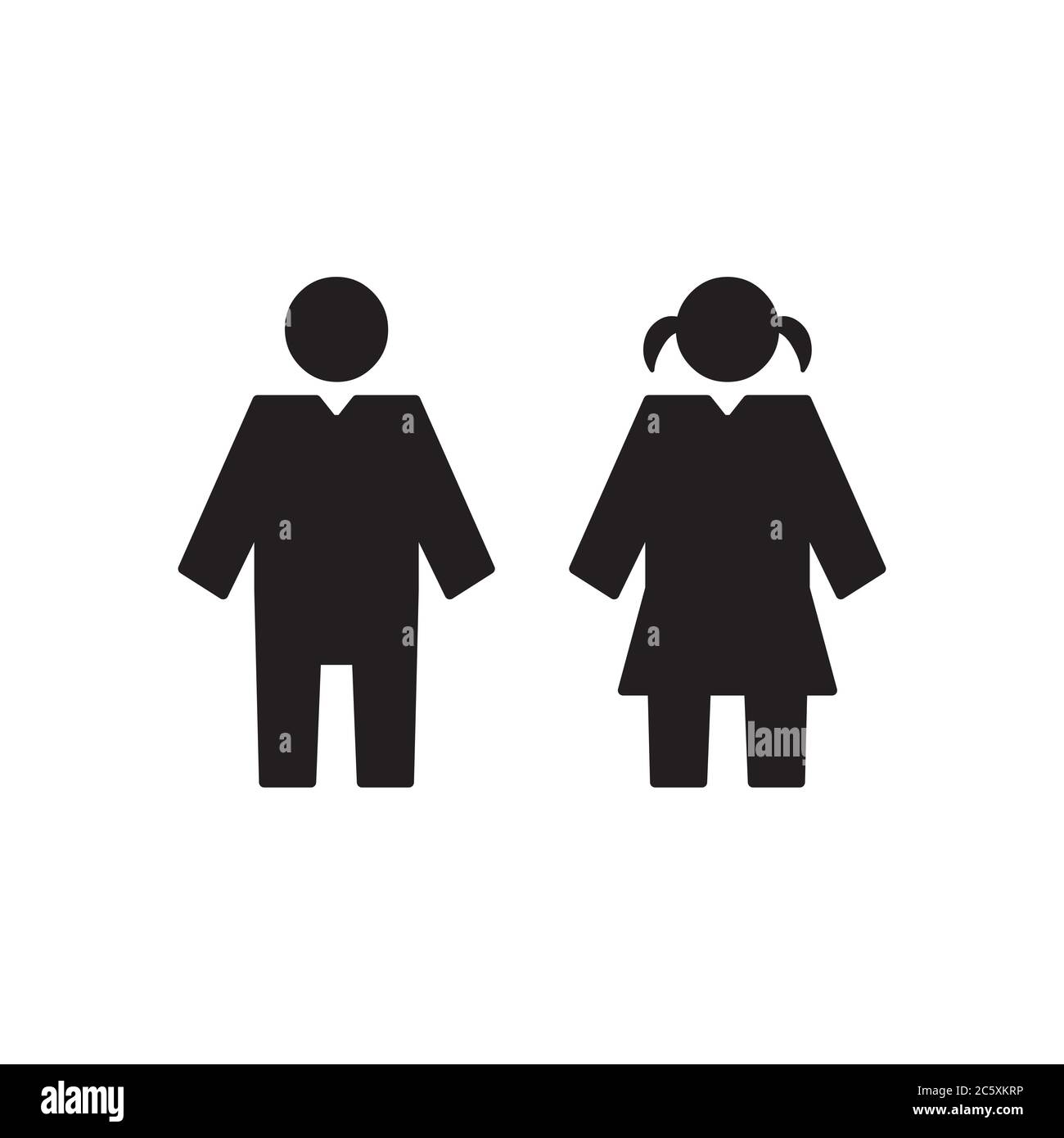Woman and children icon symbol sign pictogram hi-res stock photography ...