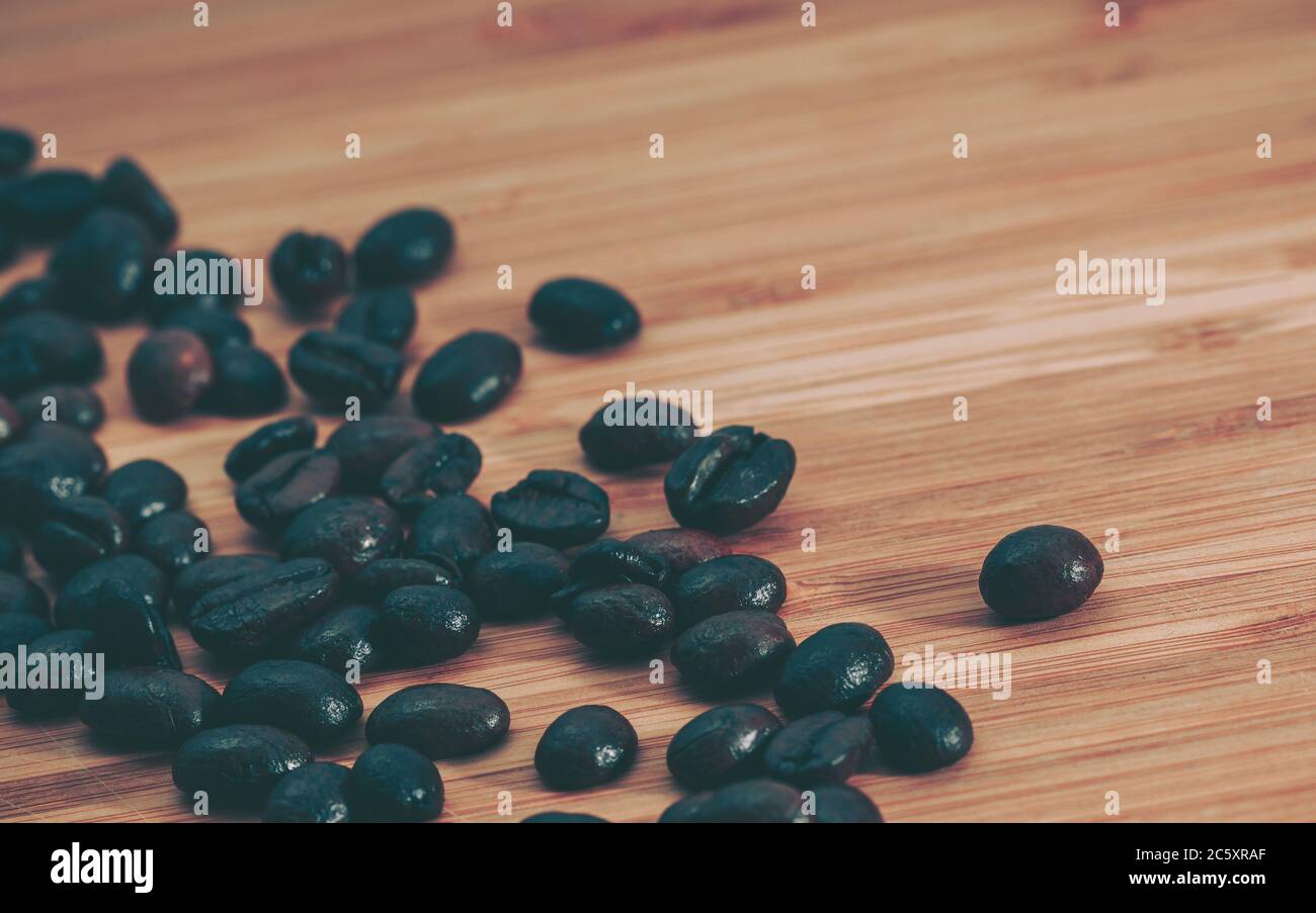 Background From Coffee; Closedup; vintage style Stock Photo