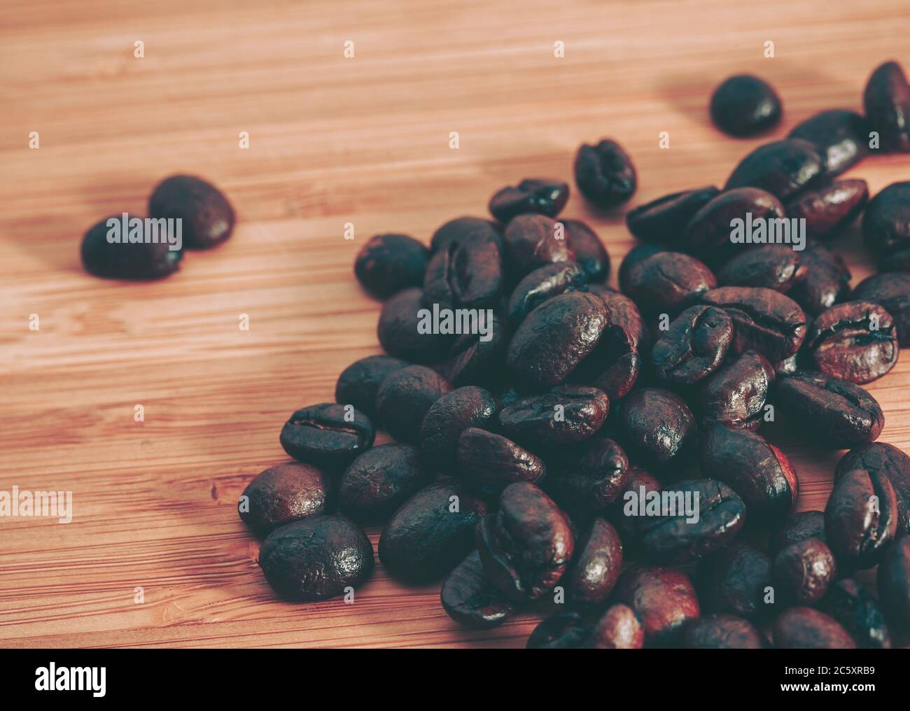 Background From Coffee; Closedup; vintage style Stock Photo