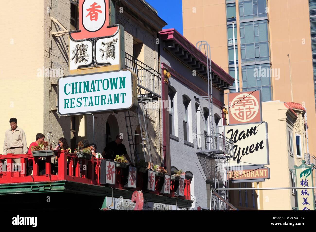 Chinatown san francisco restaurant hires stock photography and images