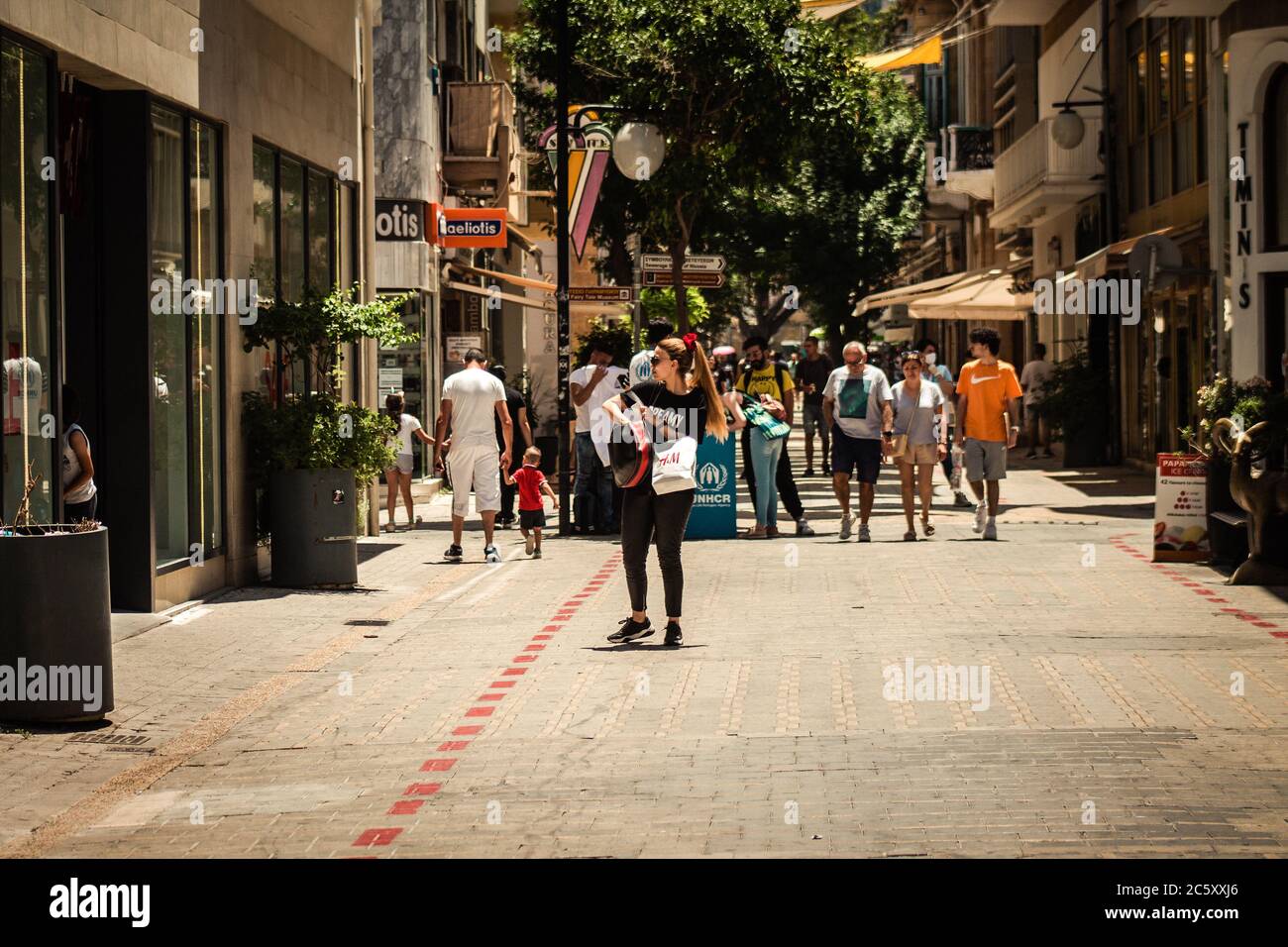 Nicosia cyprus ledra street shopping hi-res stock photography and images -  Alamy