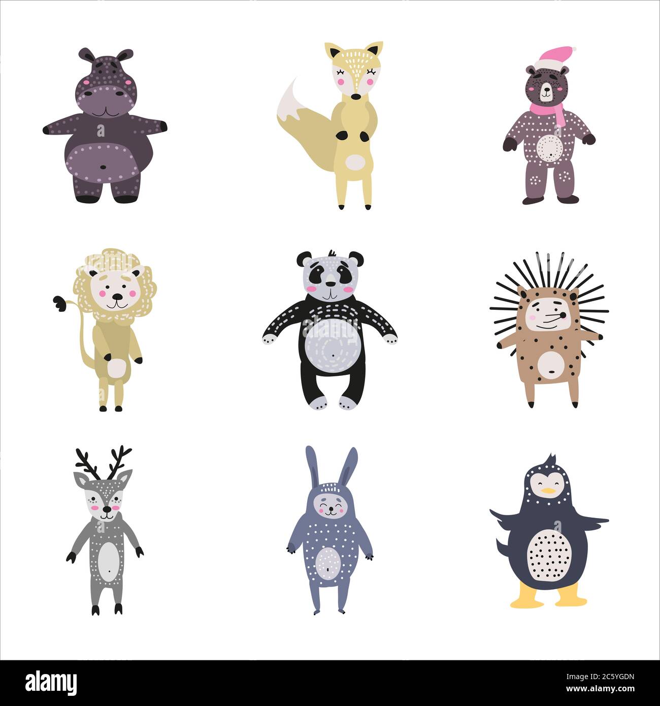 Scandinavian style rabbit children hi-res stock photography and images ...