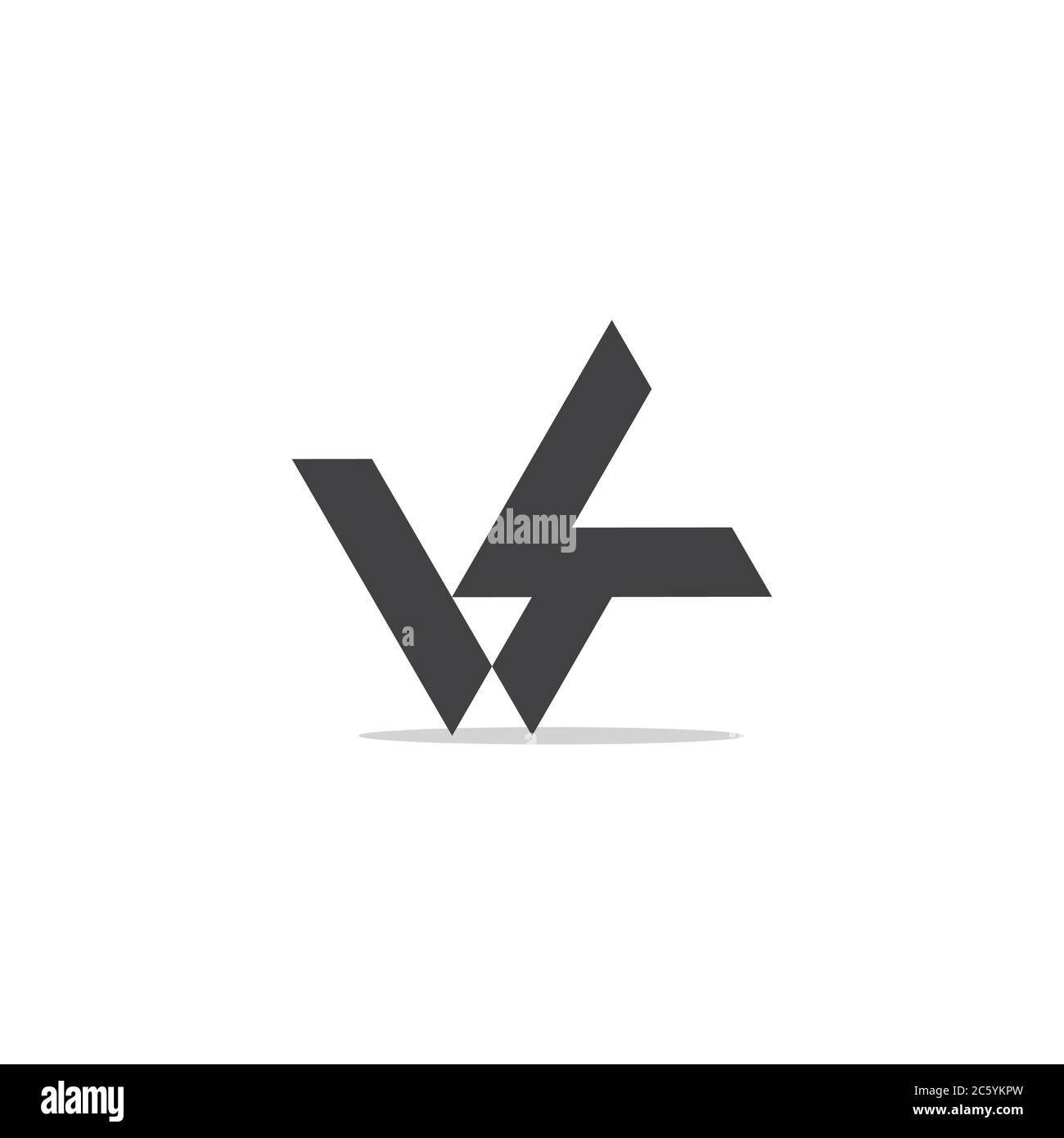 letter wl simple geometric line logo vector Stock Vector Image & Art ...