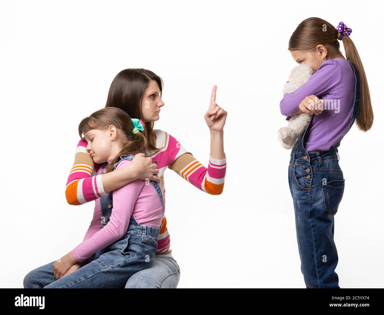Elderly Mother And Daughter Argue Cut Out Stock Images And Pictures Alamy 6325