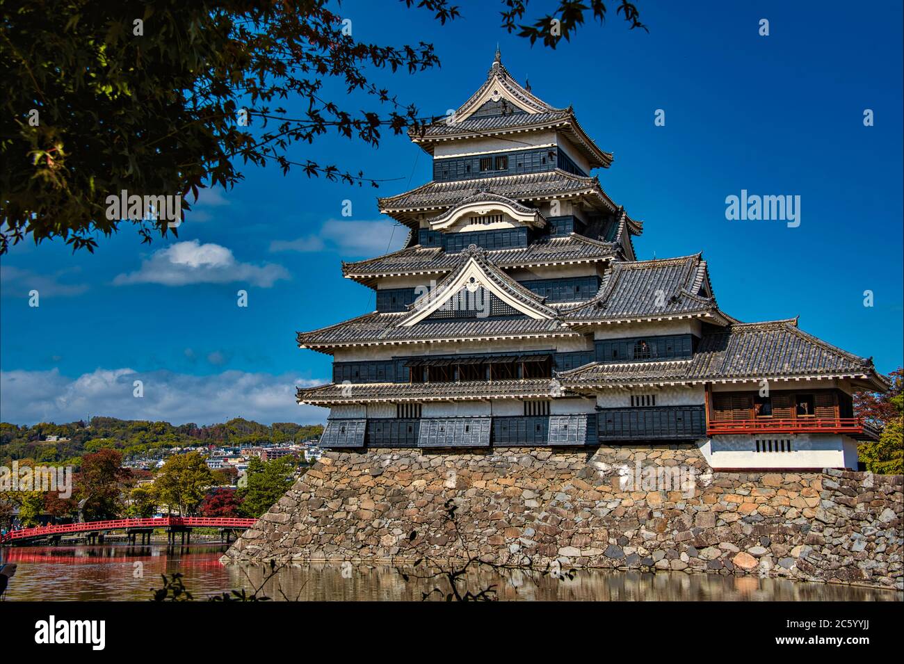 Matsumoto Castle, one of Japan's premier historic castles, called the