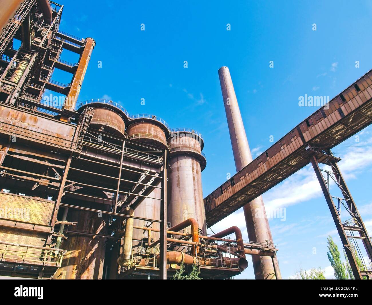 Old blast furnace steel factory hires stock photography and images Alamy