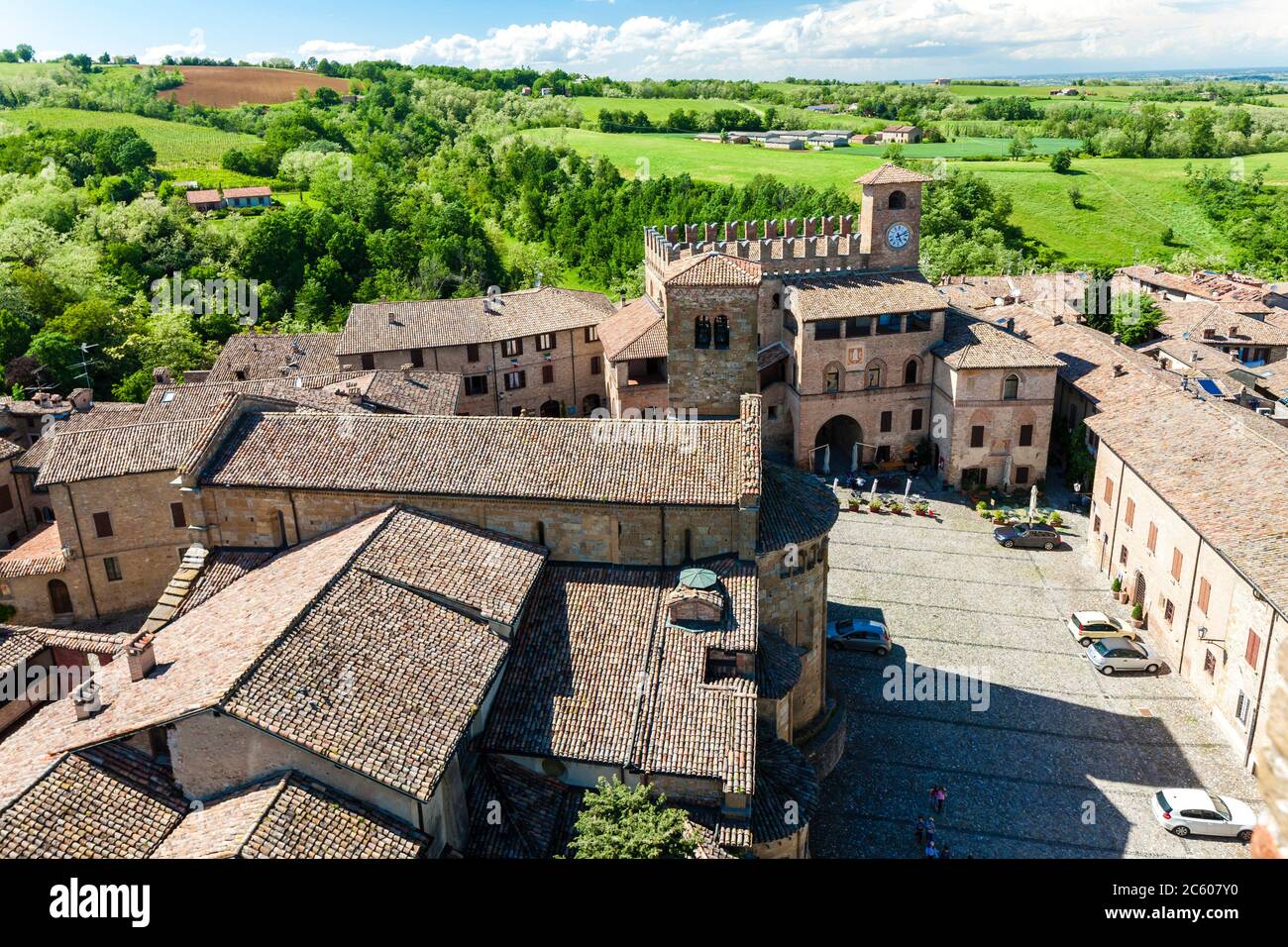 Castell Arquato In North Italy Stock Photo Alamy Castell Arquato In North Italy Stock Photo Alamy