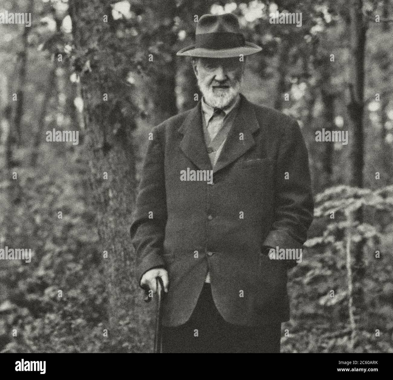Charles Edward Ives (1874 – 1954) was an American modernist composer, one of the first American composers of international renown. His music was large Stock Photo