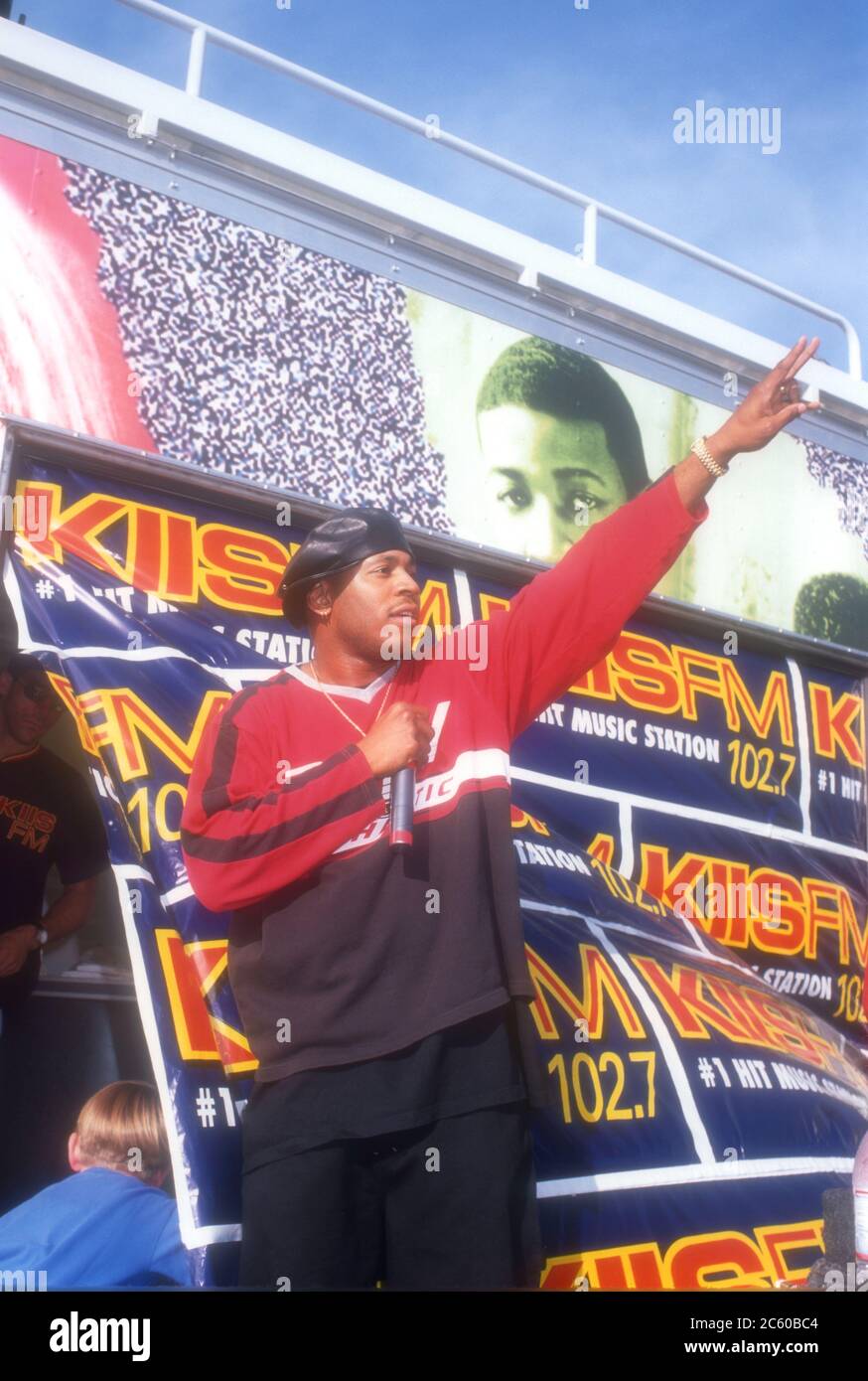 Los Angeles, California, USA 9th December 1995 Singer/actor LL Cool J attends KIIS FM Promotion Concert on December 9, 1995 in Los Angeles, California, USA. Photo by Barry King/Alamy Stock Photo Stock Photo