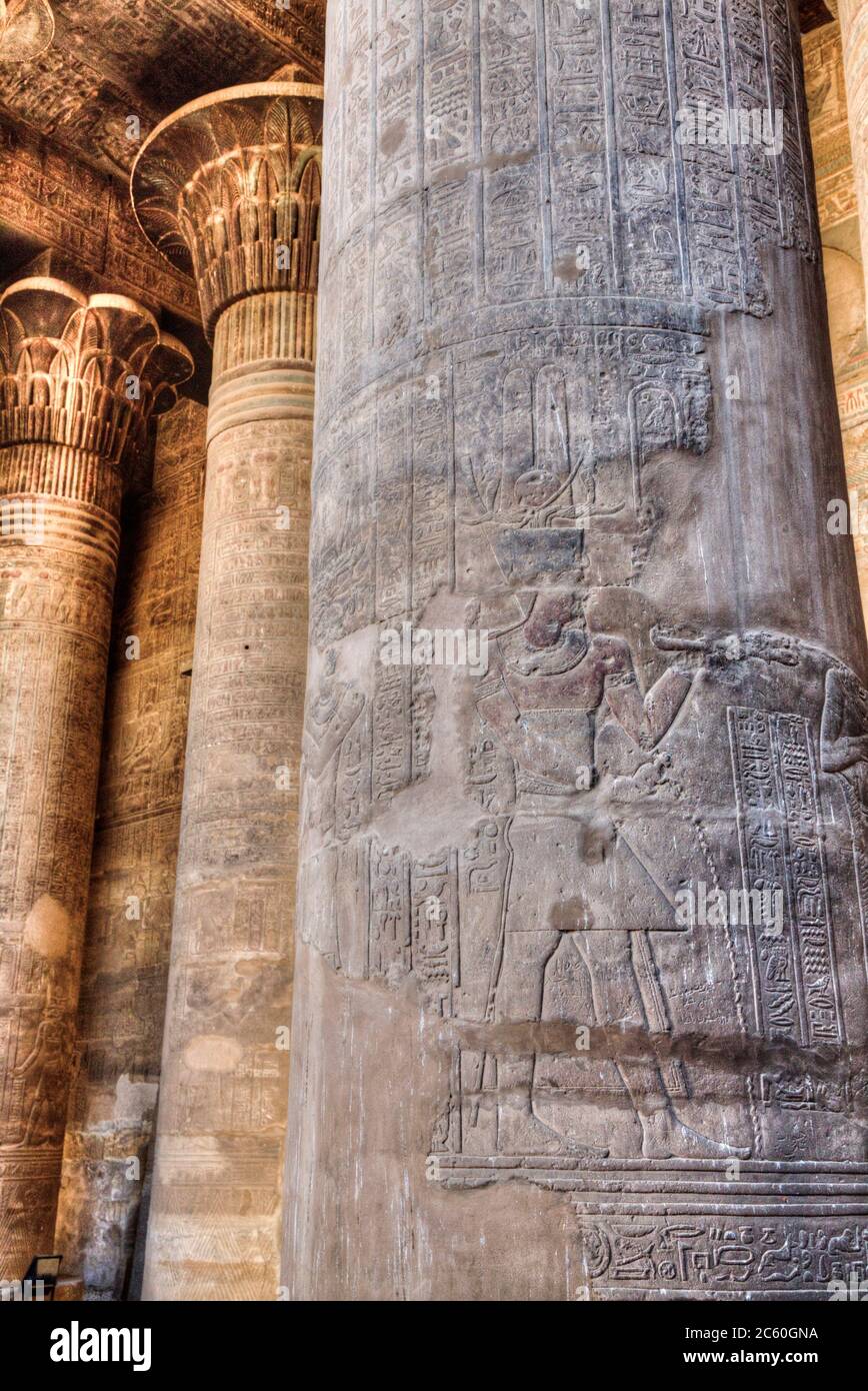 Esna khnum temple egypt hi-res stock photography and images - Alamy
