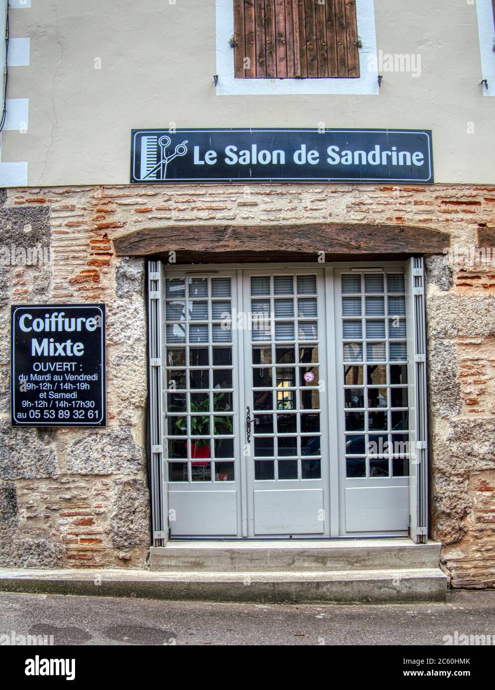 Entrance Salon High Resolution Stock Photography And Images Alamy