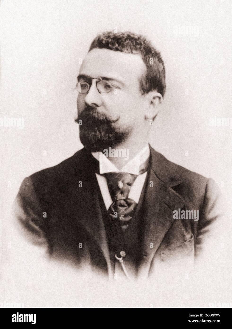 Jean Louis Barthou (1862 – 1934) was a French politician of the Third Republic who served as Prime Minister of France for eight months in 1913. In soc Stock Photo