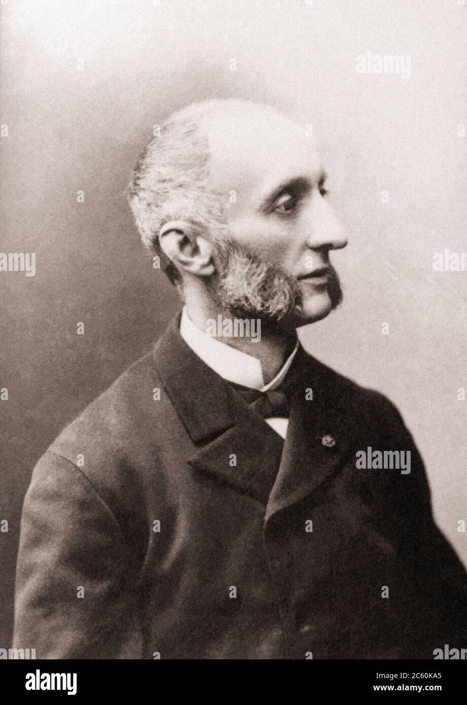 Felix Jules Meline (1838 – 1925) was a French statesman, prime minister from 1896 to 1898. Stock Photo