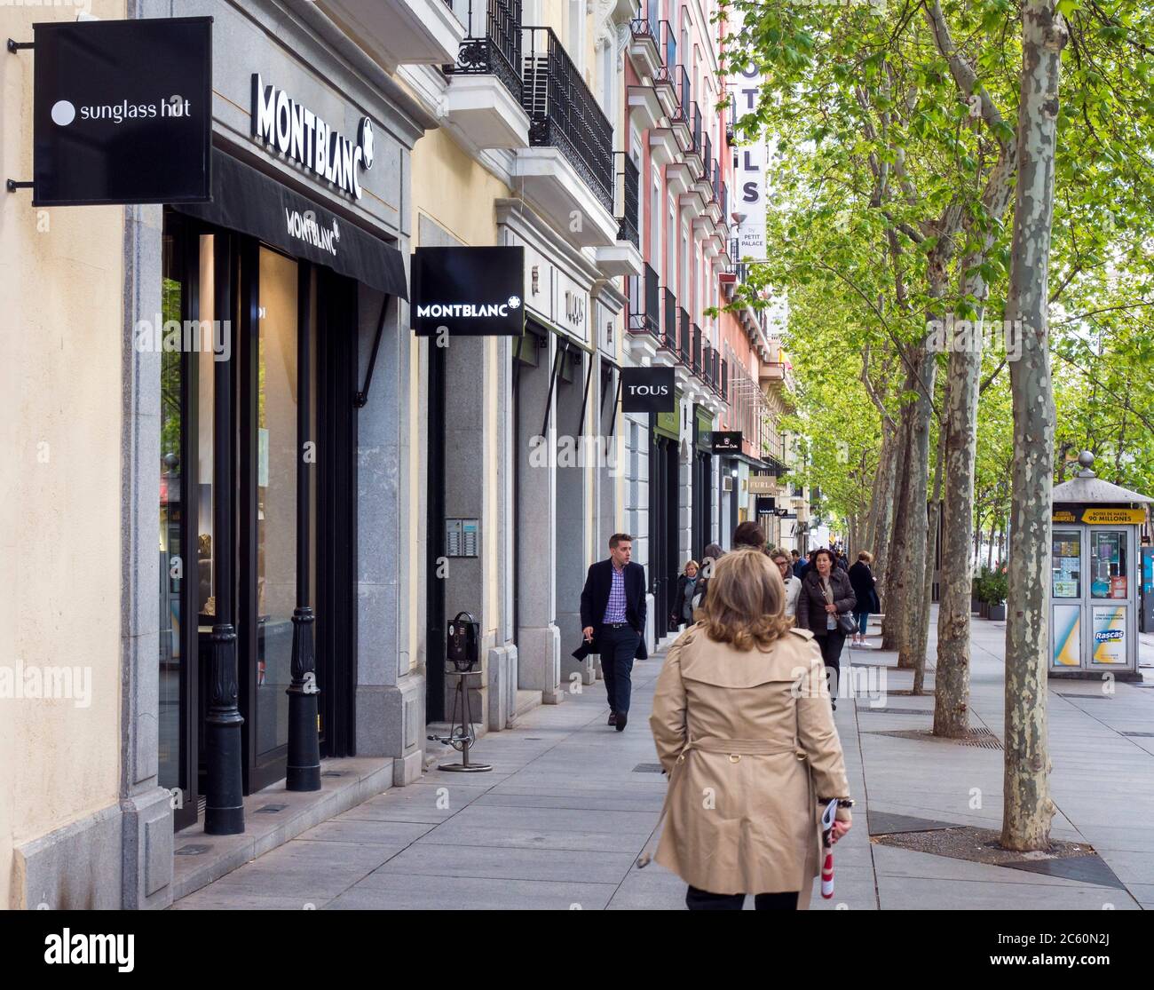 Calle serrano madrid hi-res stock photography and images - Alamy