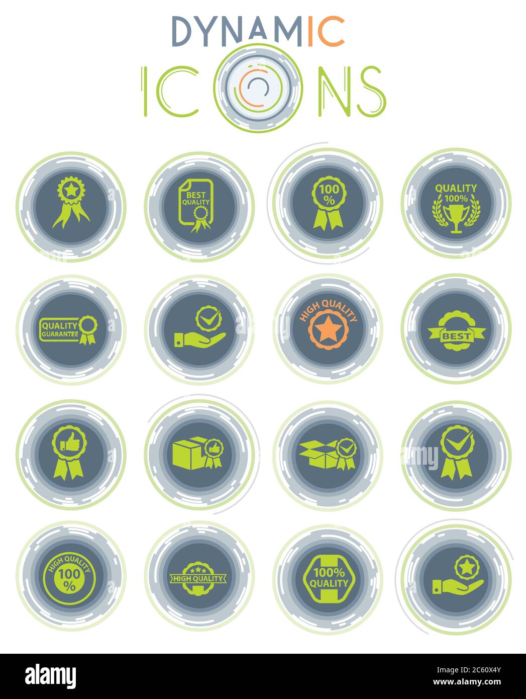 quality dynamic icons Stock Vector Image & Art - Alamy