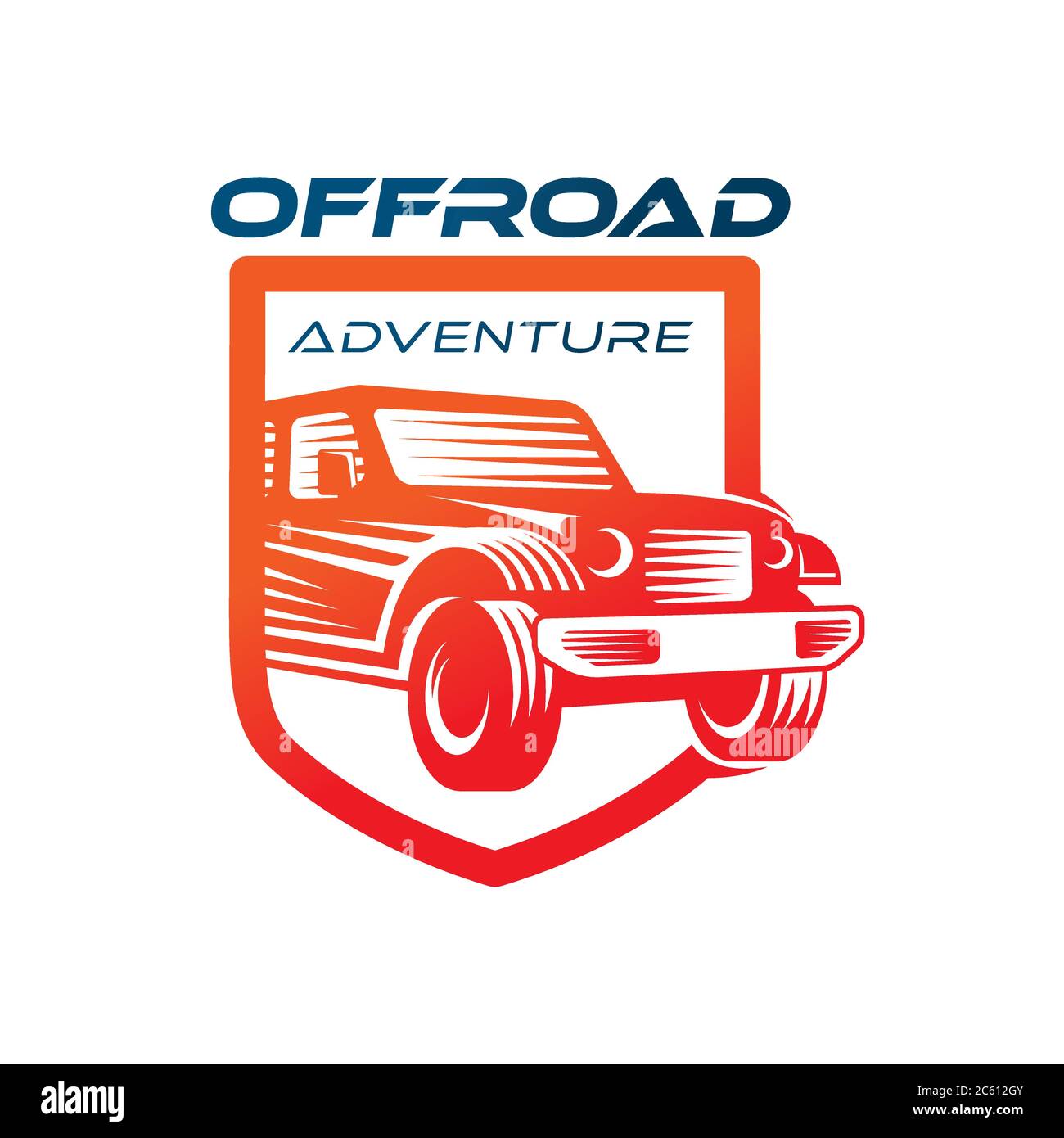 Off-road Car Adventure Logo Vector Illustration. Offroad suv Car vector ...