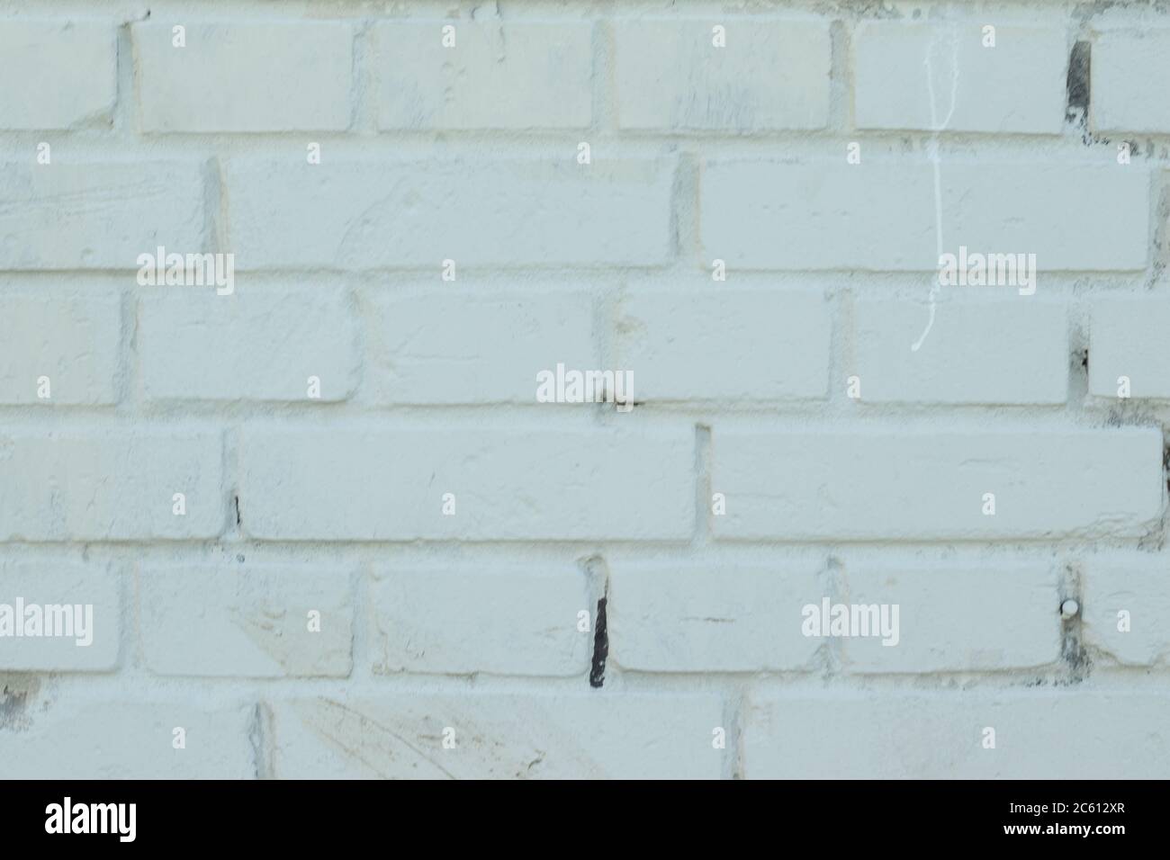 Brick wall texture with white paint background copy space Stock Photo ...
