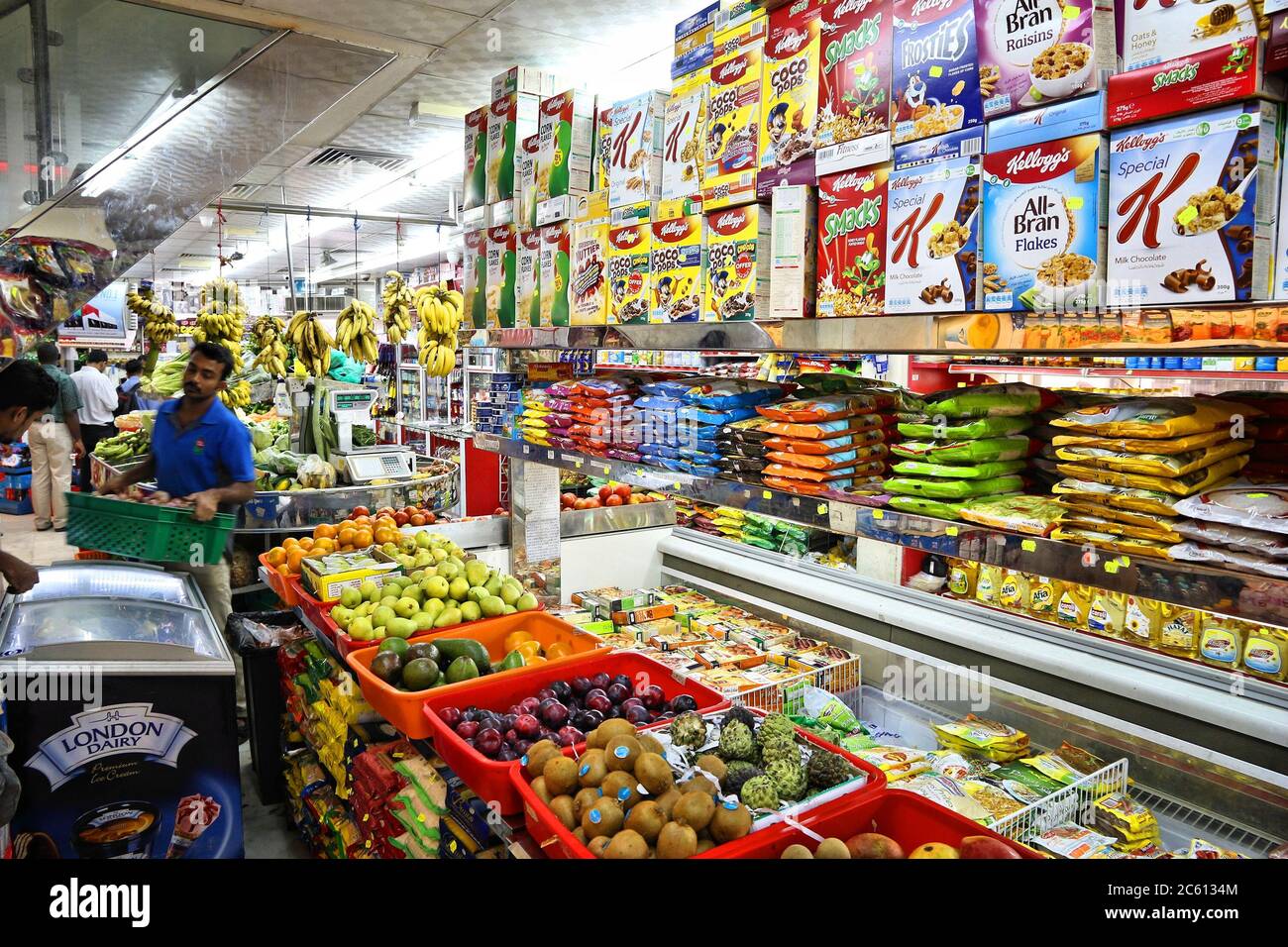 Dubai supermarket hires stock photography and images Alamy