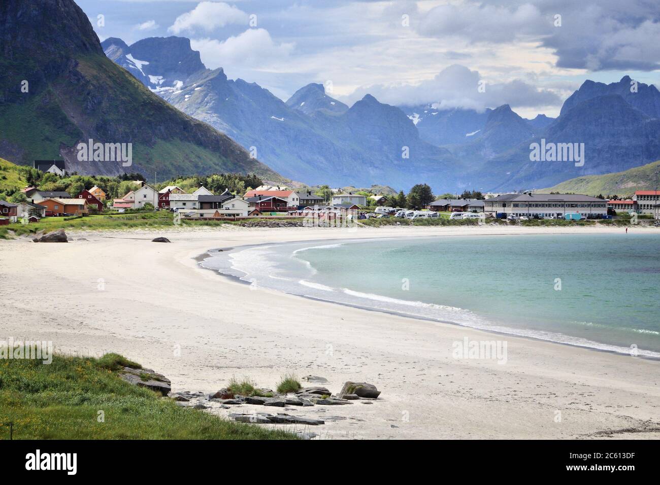Norway Beautiful Landscape Of Lofoten Islands Arctic Island Of 