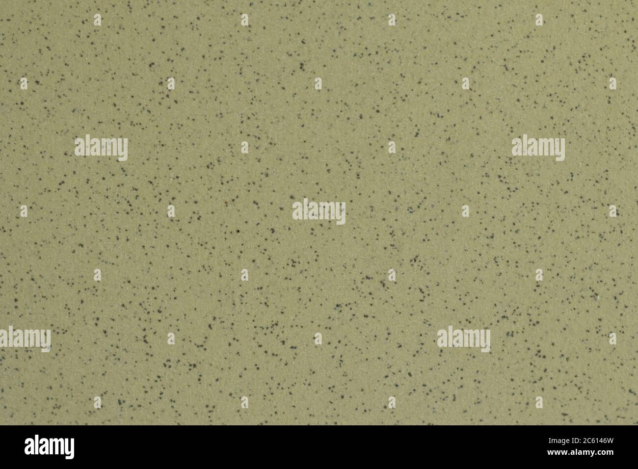 White marbled surface with black dots. Texture background Stock Photo