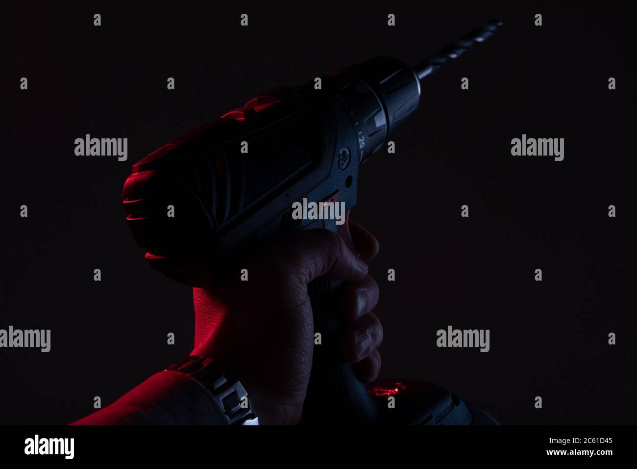 Neon machine gun hi-res stock photography and images - Alamy