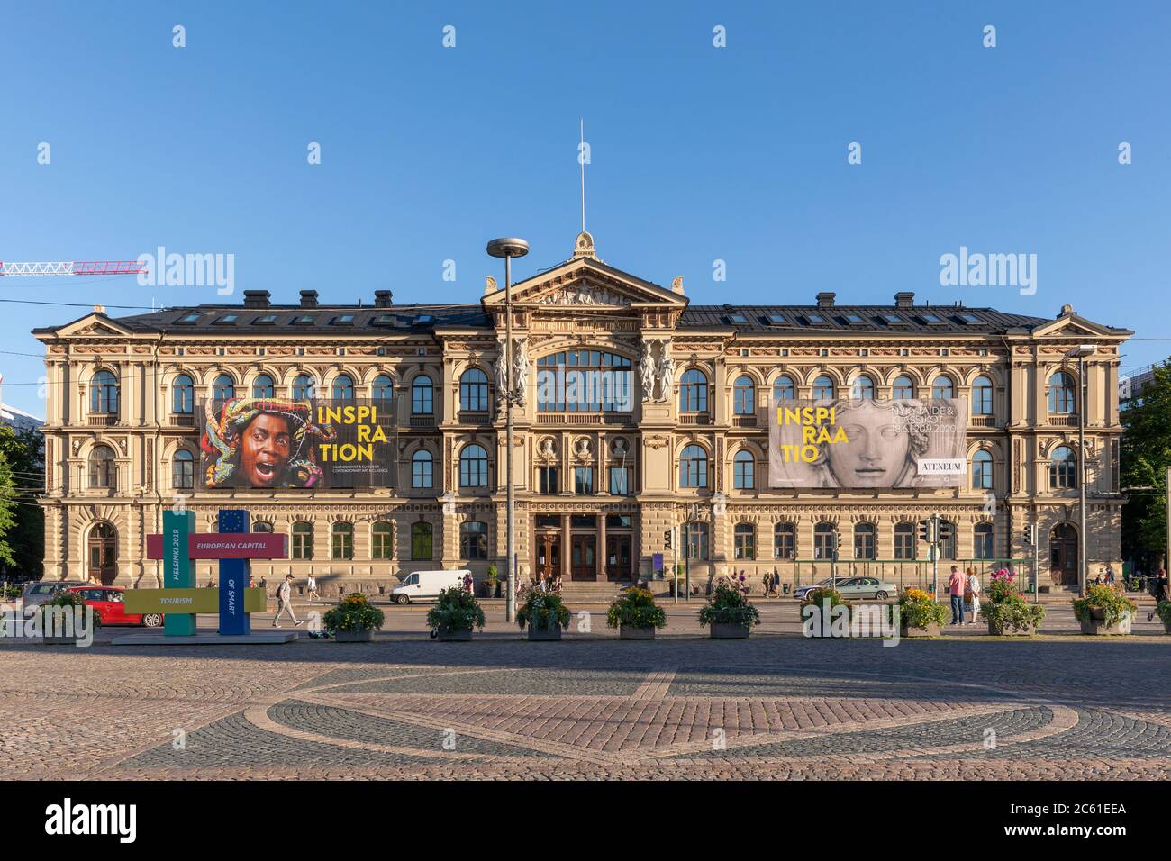 Ateneum Art Museum is one of three museums forming the Finnish National
