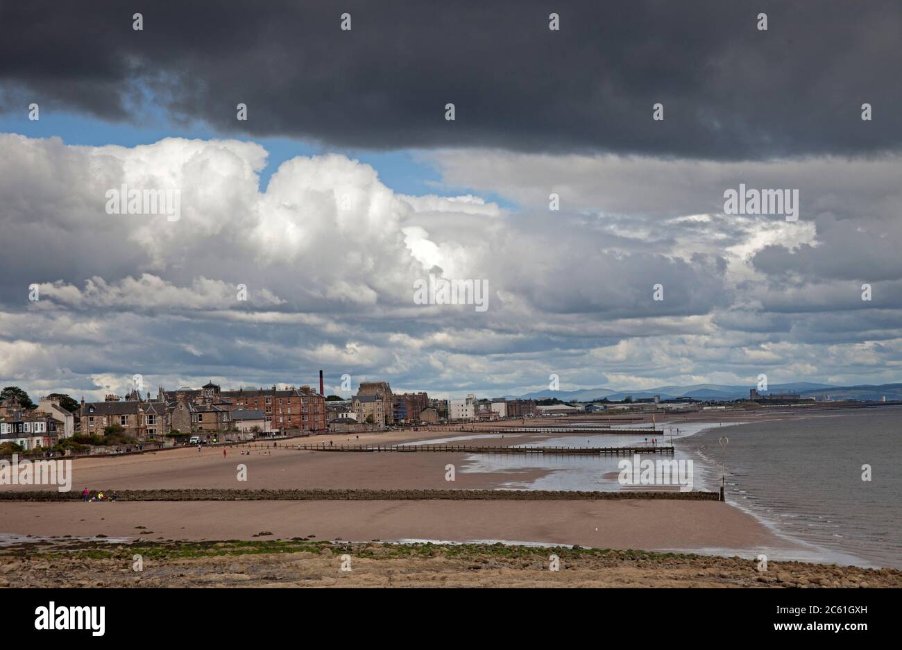 Portobello, Edinburgh, Scotland, UK. 6 July 2020. Temperature 16