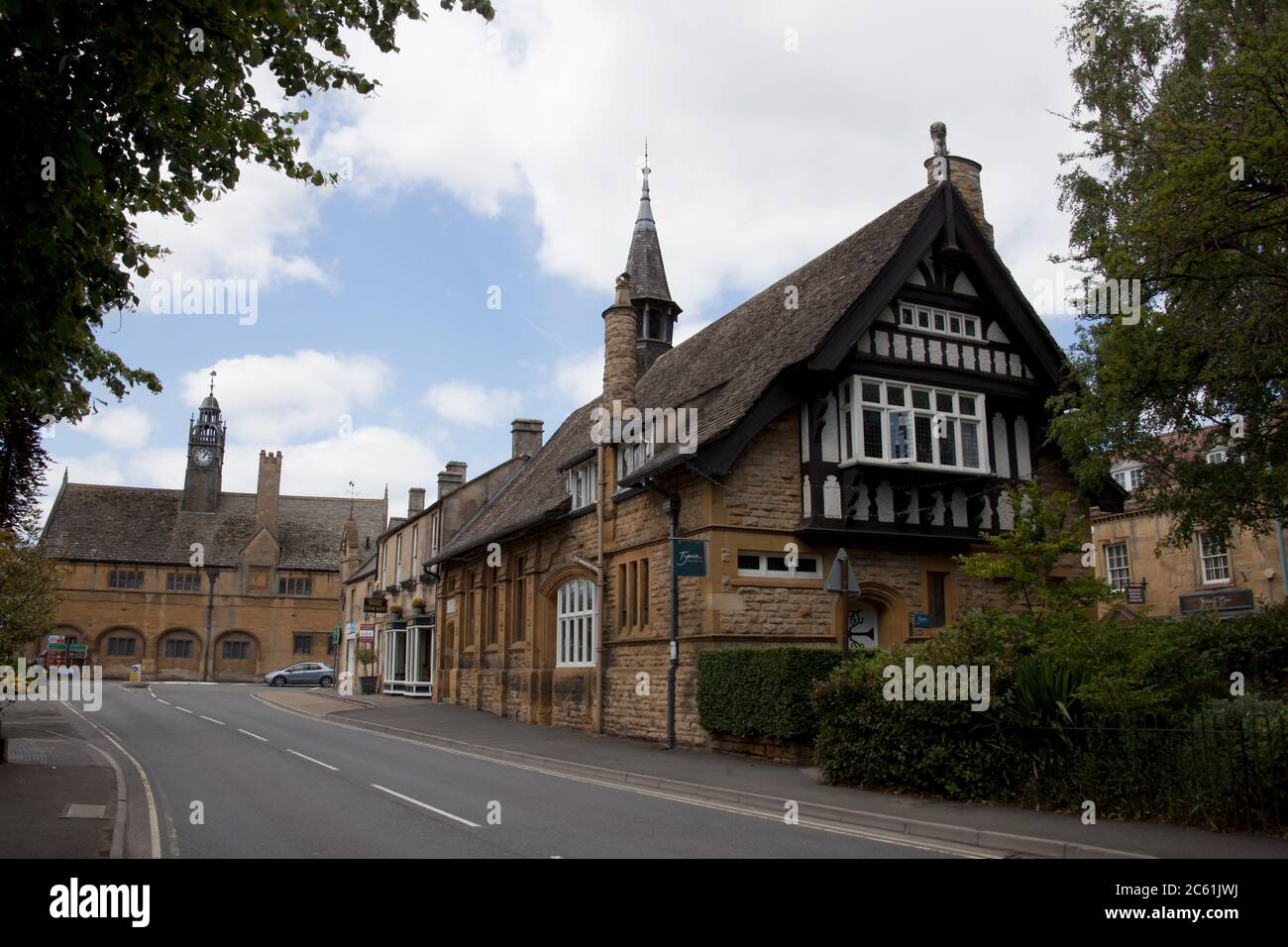 Views of Moreton in Marsh, Gloucestershire in the UK Stock Photo