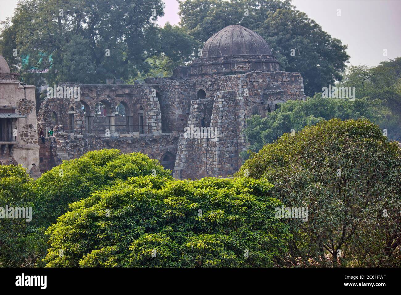A cultural and historical architecture located in Hauz khas garden in