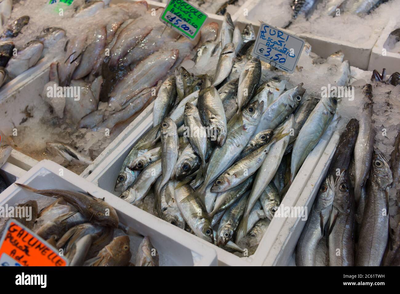 Fresh fish counter hi-res stock photography and images - Alamy