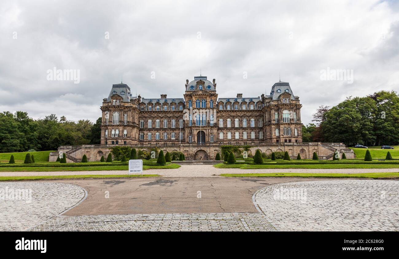 Bowes Museum,Barnard Castle,Co.Durham,England,UK.Visited by Dominic Cummings to test his eyesight. Stock Photo