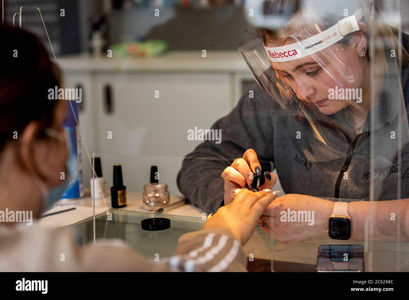 As lockdown restrictions ease allowing nail salons to reopen hires