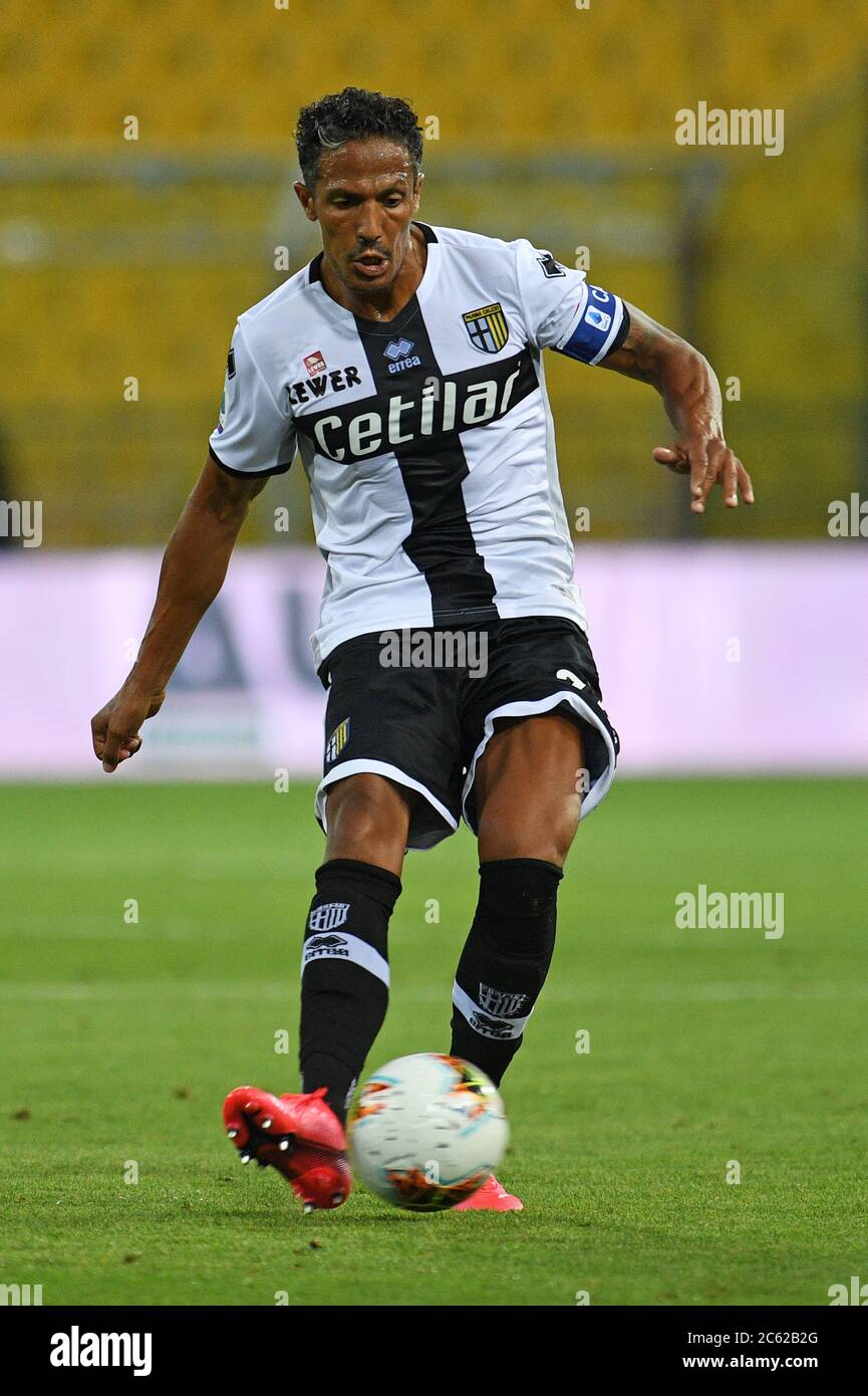 Parma, Italy. 5th July, 2020. parma, Italy, 05 Jul 2020, Bruno Alves of Parma Calcio in action during Parma vs Fiorentina - italian Serie A soccer match - Credit: LM/Matteo Papini Credit: Matteo Papini/LPS/ZUMA Wire/Alamy Live News Stock Photo